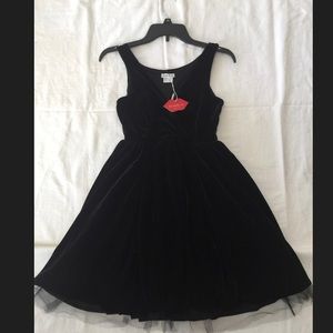 Skater velvet dress from Lulu’s